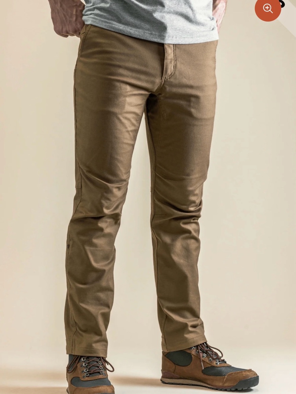 Livsn flex canvas brown pants